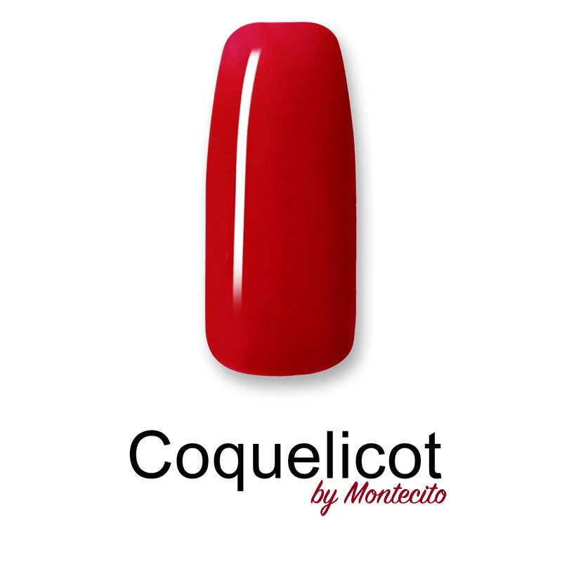 Vernis semi-permanent ROUGE COQUELICOT