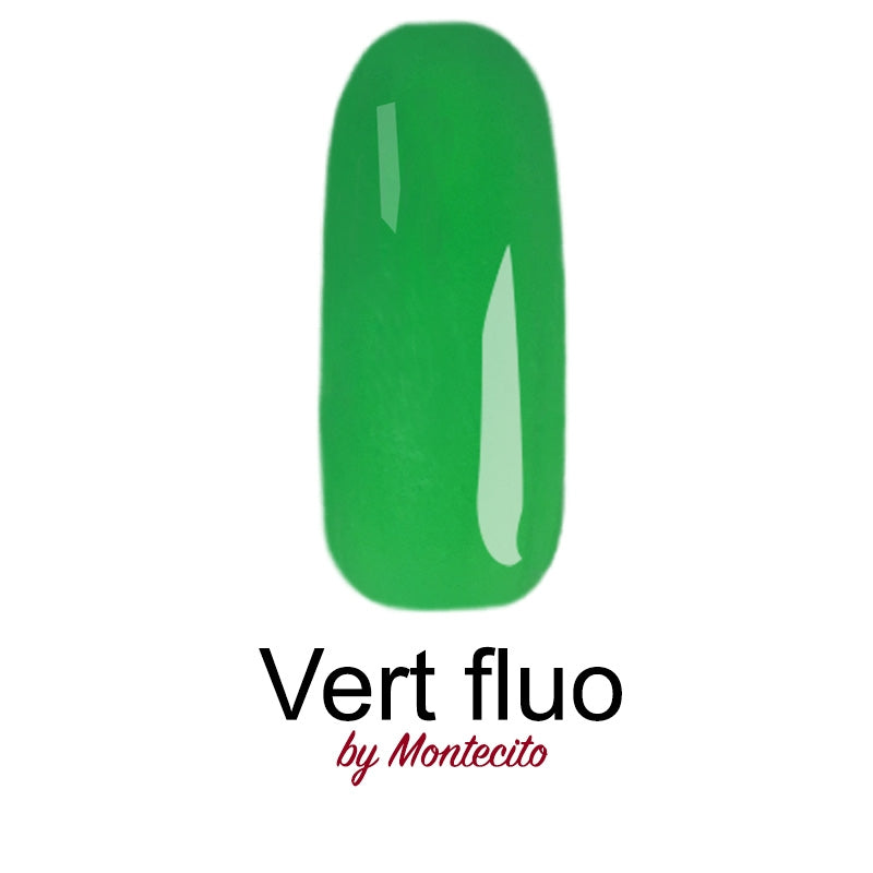 Vernis semi-permanent VERT FLUO