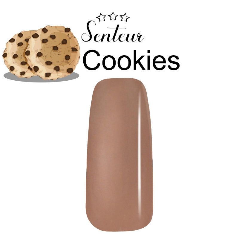 Vernis semi-permanent 3en1 senteur Cookies 12ml