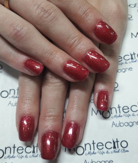 Vernis semi-permanent GROSEILLE