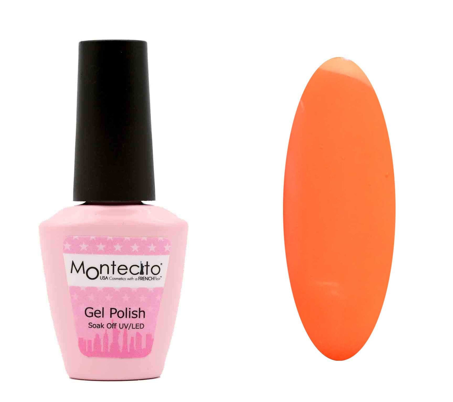 Vernis semi-permanent ORANGE FLUO