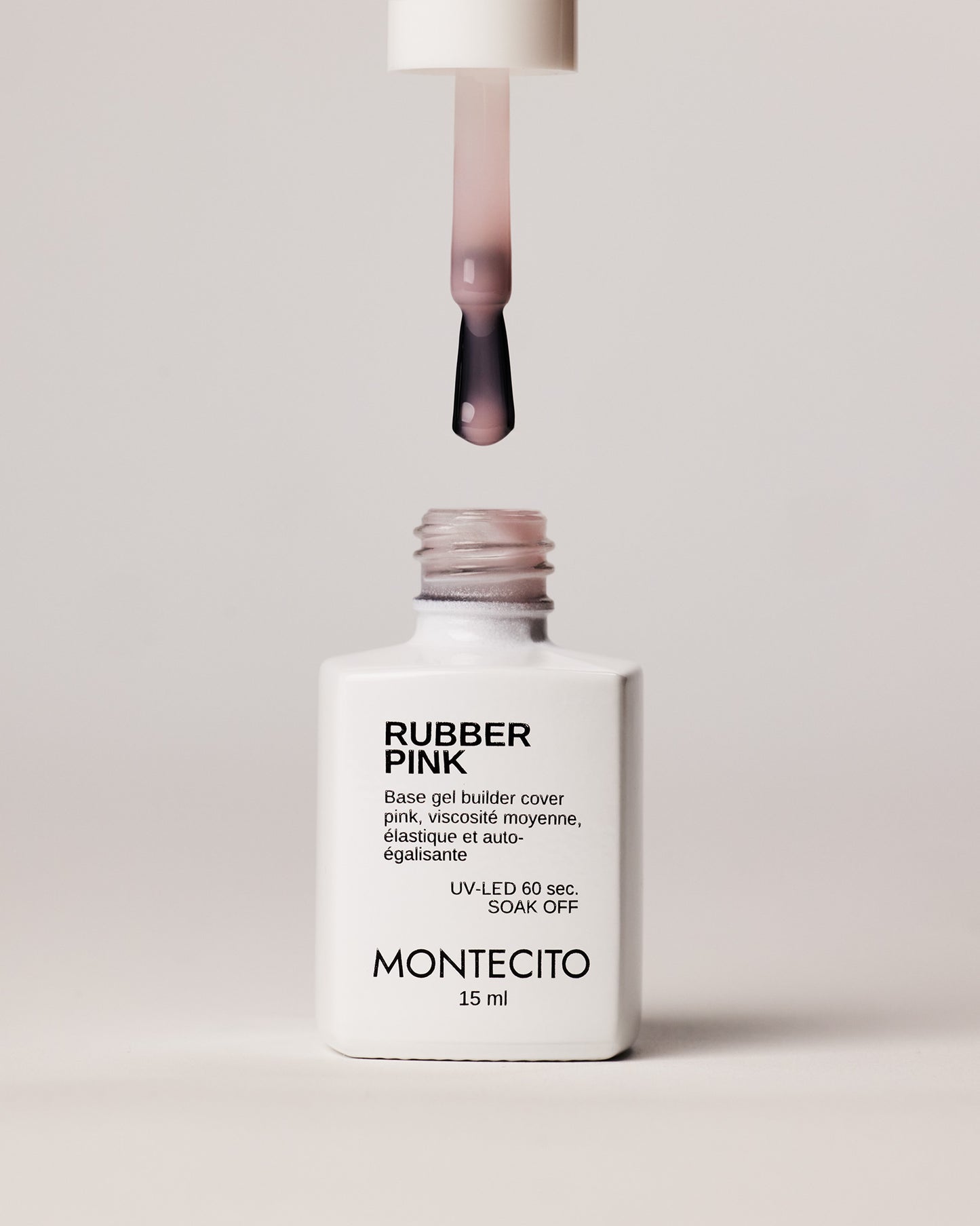 Base gainante rosé "Rubber pink" 15ml
